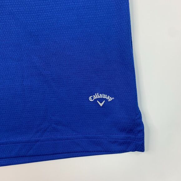 Callaway Polo Shirt Mens XXL 2XL Harbor Short Sleeve Collared Performance Golf - Picture 4 of 10